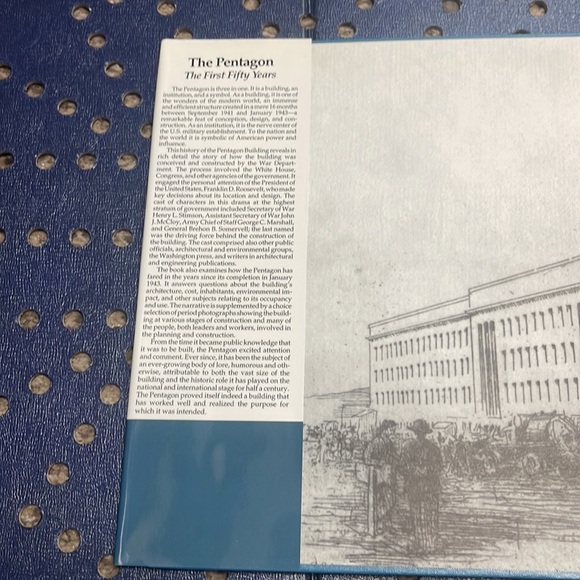 1992 The Pentagon The First Fifty Years Hardcover Book - Picture 4 of 16